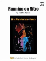 Running on Nitro Jazz Ensemble sheet music cover Thumbnail